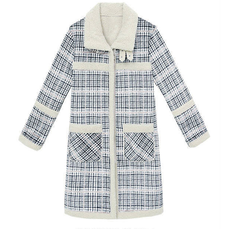 New Winter Lamb Wool Woolen Co - Wool Coat Peacoat 评论和价格