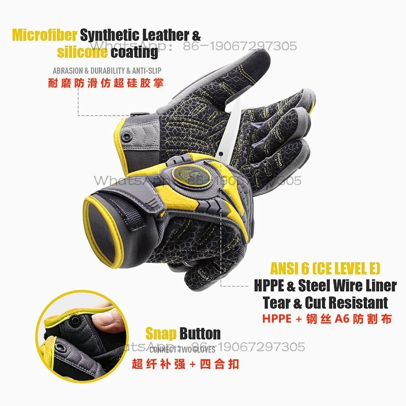 Cut-proof PVC Wear-resistant T - Touch Screen Gloves 评论和价格