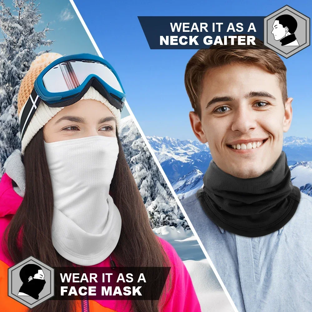 Winter Warm Bandana Half Face  - Neck Gaiter Fleece 评论和价格