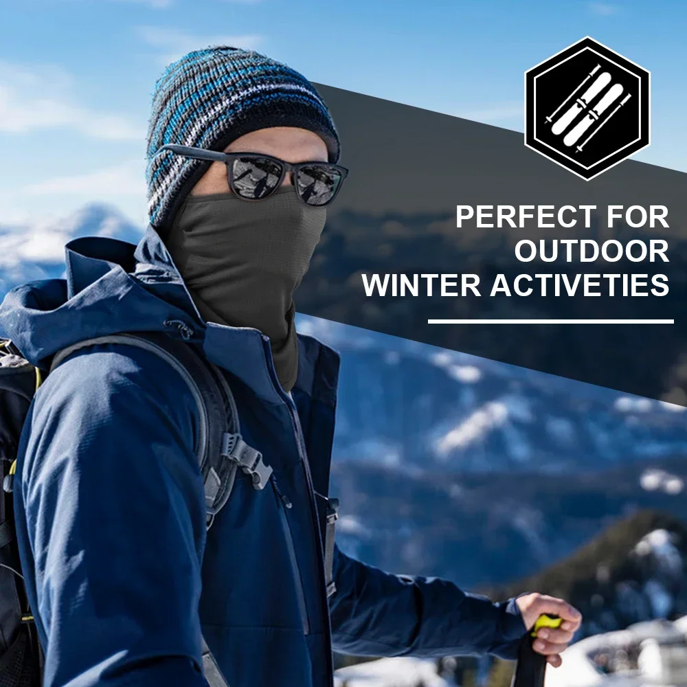 Winter Warm Bandana Half Face  - Neck Gaiter Fleece 评论和价格