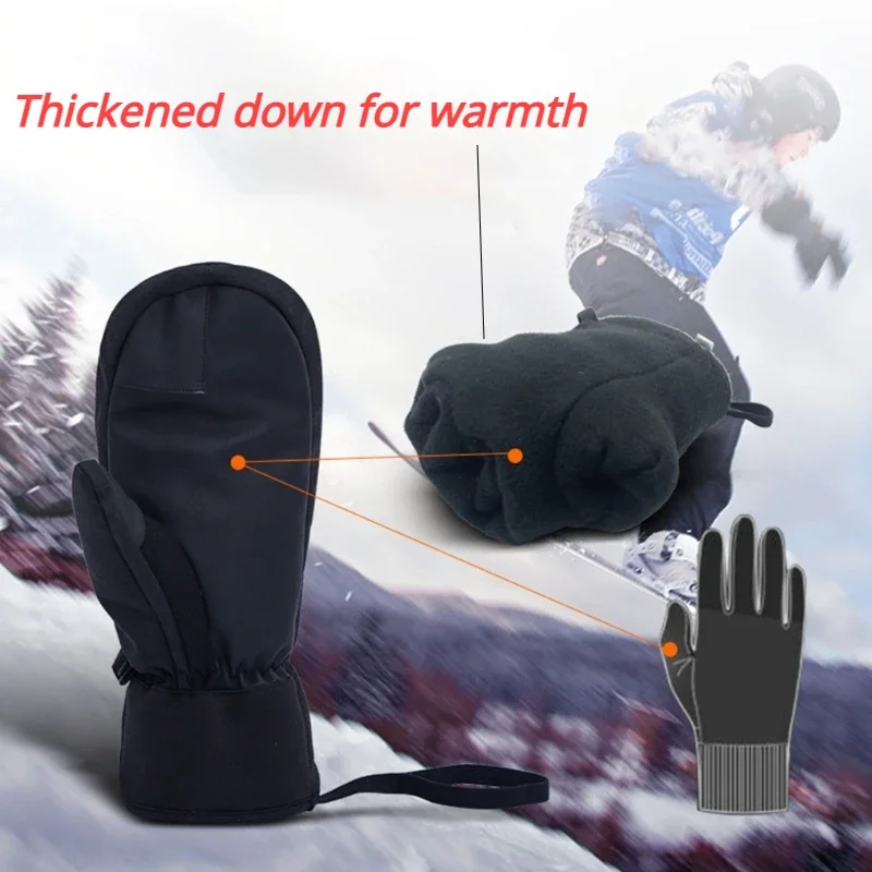 Winter Ski Gloves Waterproof T - Touch Screen Gloves 评论和价格