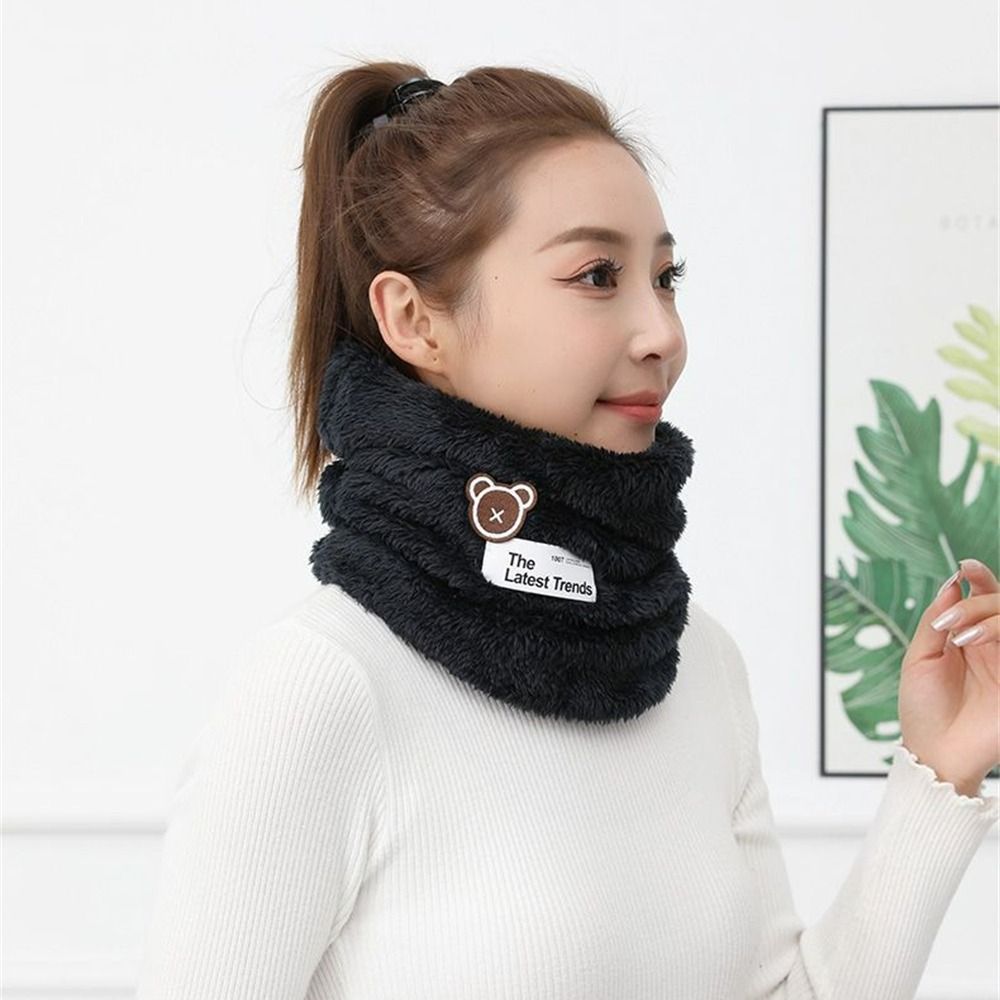 Thickened Fleece Neck Warmer W - Neck Gaiter Fleece 评论和价格